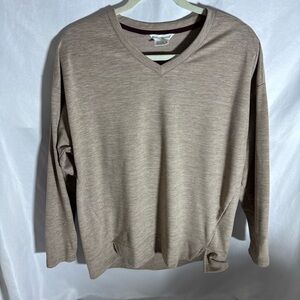 Boston Traders Women's Size Medium V-Neck Long Sleeve Pullover 46x26”